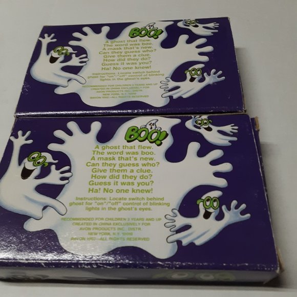 Avon Spooky Specs Light-Up Ghost Glasses w/ Boxes Vintage Halloween 1992 RARE - Picture 12 of 12